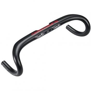 Deda Superzero Curva, Carbono, 31.7-44 cm, Negro y Rojo