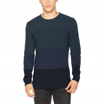 ONLY & SONS Onssato Striped Knit Noos, Suéter para Hombre, Azul