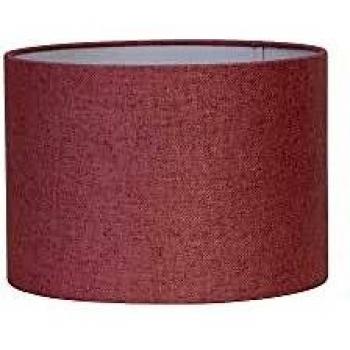 Pantalla de lámpara Livigno rosa textil Ø30cm E27 - Light&Living