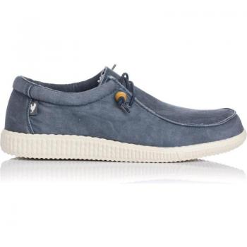 Zapatillas de Hombre Wallabi Washed Periscope WP150-WP150-WASHED MARINO AZUL