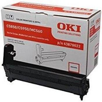 OKI 43870022 - Tambor, Magenta, 1 Unidad