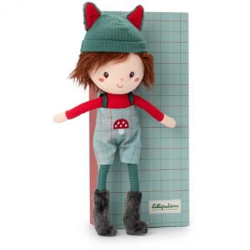 Muñeca Interactiva Louis Lilliputiens - Medidas 13.5x7.5x32 Cm, Lavable a Máquina, Juguete Adorable