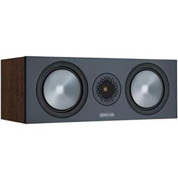 Altavoz Central Monitor Audio Bronze C150 6G - Nogal, 2 vías, 120W, Pasivo, Home Cinema