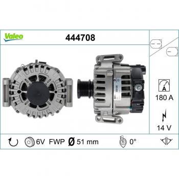 Generador trifásico VALEO RE-GEN AT VALEO 444708, alternador de alta eficiencia, diseño compacto, compatible con múltiples aplicaciones industriales y comerciales, tecnología avanzada para optimizar el rendimiento energético