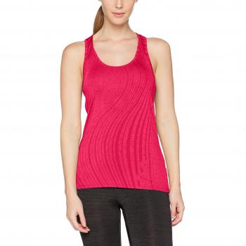 Desigual 17WTRK12, Camiseta de Tirantes Para Mujer, Rojo/Rosa, Large