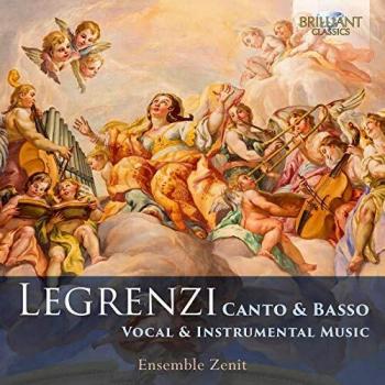 CD de Música Vocal e Instrumental Canto & Basso de Legrenzi