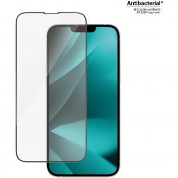Protector de Pantalla PanzerGlass Ultra-Wide Fit para iPhone 13 Pro Max/14 Plus - Negro