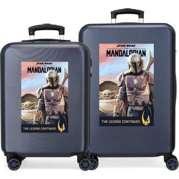 Juego de Maletas Star Wars Legend Rígidas Capacidad 91L Azul Marino