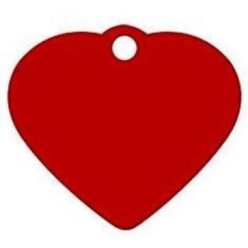 Trixie Placa IMARC Coraz.Peq, 2.5x2cm, Alum, Rosa
