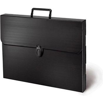 Artcare 16051010 36 x 5 x 26 cm A4 con Material sintético Polylite, Color Negro