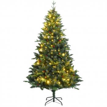 150 cm Artificial Hinged Christmas Tree with 150 LEDs