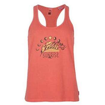 Camiseta Sin Mangas O'Neill Sunrise Red para Mujer, Modelo 13016, Estilo Regular