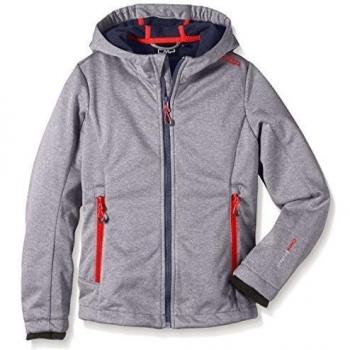 CMP - F.lli Campagnolo Softshell Jacke - Soft shell para niña, color gris, talla 104