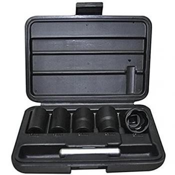Set de Vasos Twist 1/2 para Extracción de Tuercas y Tornillos de Seguridad JBM 52153