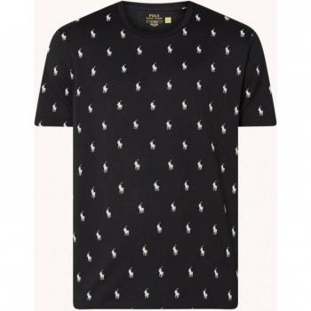 Polo Ralph Lauren Liquid Cotton Men's Crew Neck Sleep T-Shirt, Black, Size Small
