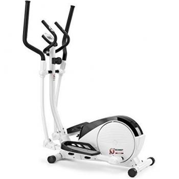 Schmidt Sportsworld Elite 130CT 950292 - Bici elíptica - 8Kg sistema inercial - Easy Access - Blanca