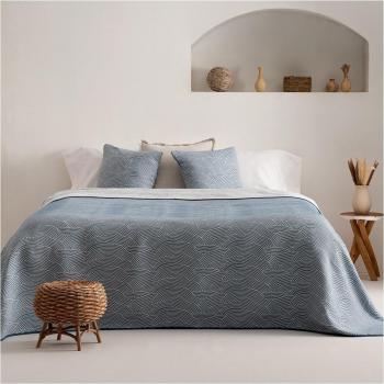 Colcha Jacquard Reversible Marea - Diseño Ligero de Algodón para Entretiempo