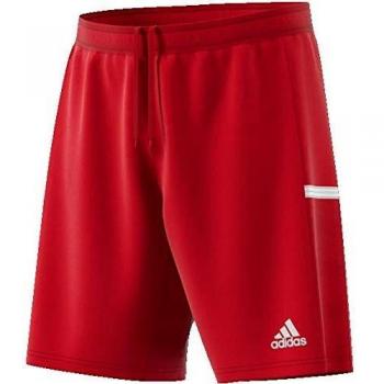 Adidas T19 KN SHO M Pantalones Cortos de Deporte, Hombre, Power Red/White, L
