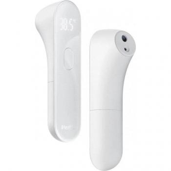 iHealth PT3 Termómetro Infrarrojo Sin Contacto con Pantalla LED, Rango de Medición 32 - 42,9 °C, Blanco