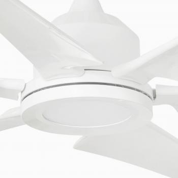 Ventilador de techo Faro Barcelona Cies XL espacio grande DC blanco