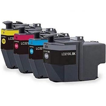 INKOEM Cartucho Com. Brother LC3213XL/LC3211 Cian