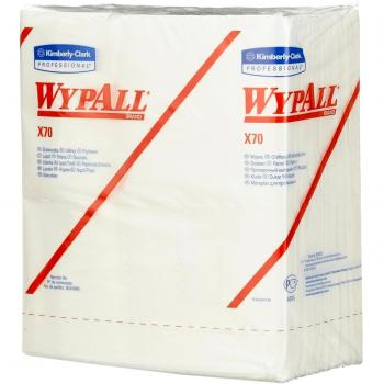 Wypall 8385 X70 Paños, viertelgefaltet, color blanco