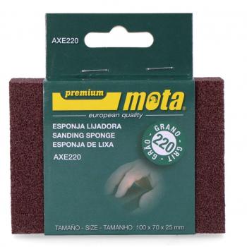 Lija esponja óxido de aluminio grano 220 Axe220 Mota 8435223420540