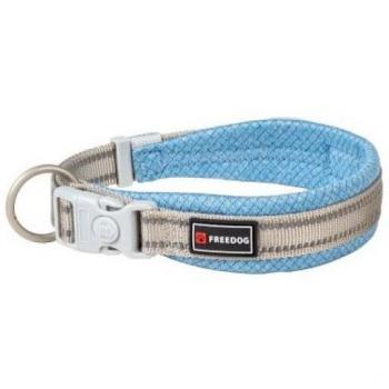 Collar Reflectante Azul Celeste Freedog Shiva para Perros