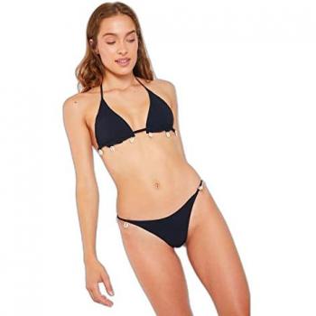 Banana Moon Women's Laya Blacksand Bikini Bottoms - Black