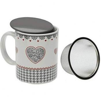 BigBuy Home S3404685 Tazas y Vasos, Porcelana