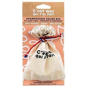 Aloe Vera Solid Shampoo - Purifying & Strengthening - 65g