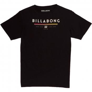 Billabong Math Unity SS Bo tee Shirt para niño, Niño, Math Unity tee SS BO, Negro, Small