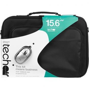 Tech Air TABUN29MV2 Maletín para Portátil 15.6 con Ratón Óptico - Negro