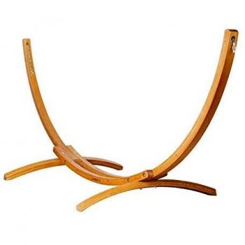 Soporte para hamaca doble Elipso de madera hasta 160kg - La Siesta Nature