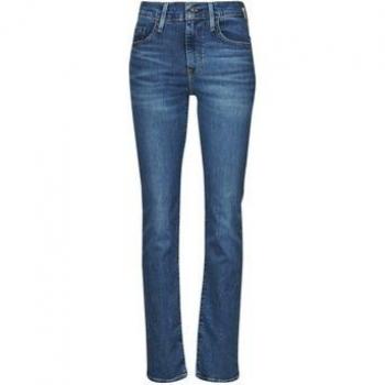 Levi's Vaquero de mujer 724 High Rise Straight lavado medio