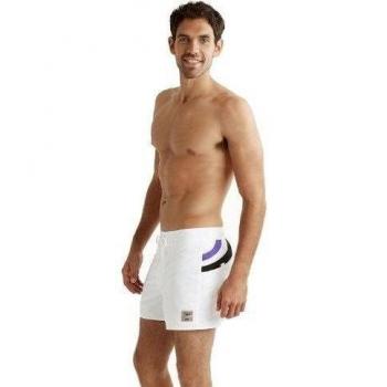 Speedo Badehose Retroscope Spl 14 Wsht Am - Bóxer de baño para Hombre, Color Blanco, Talla DE: XL