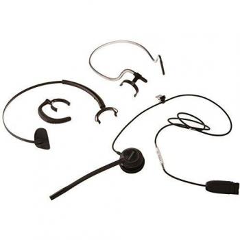 Plantronics HW540, One-Ear EncorePro Headset with Hook and Neck Clip and DA90, Black