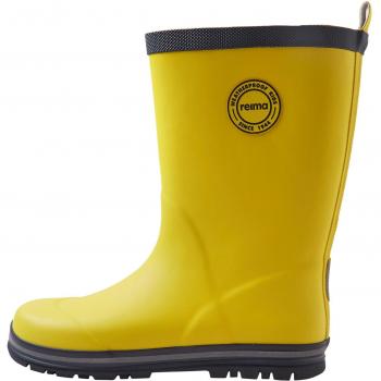 Reima Taika 2.0 Kids' Waterproof Ankle Rain Boots, Sustainable Rubber, Yellow