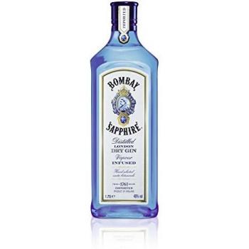 Ginebra Bombay Sapphire 40% Vol - 1750 ml con Luz LED