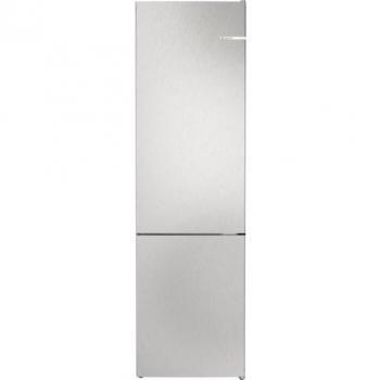 Bosch Serie 4 KGN392LAF Frigorífico Combinado de Libre Instalación, 203 x 60 cm, Acero Mate Antihuellas, Clase A