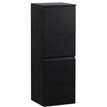 Armario Semi Alto LAUFEN Pro 350x335x1000mm, 1 Puerta con Bisagra Derecha, Eiche Claro, 2 Estantes de Vidrio