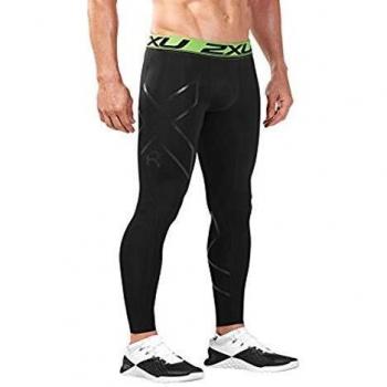 2XU MA4419b Pantalón Recuperación, Hombre, Negro, L