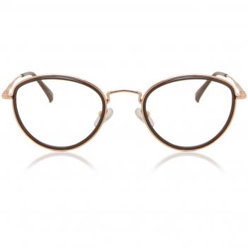 Gafas Anti-Azules Oval Montuta completa TR90 Marrones Armazones para Hombre - SmartBuy Collection