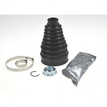 Fuelle de eje de transmisión SPIDAN CV-joint boot 25895, kit completo para reparación, fabricado con material resistente a la abrasión y al calor, incluye abrazaderas y es compatible con diversas marcas de vehículos