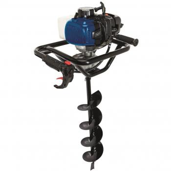 Perforadora Scheppach EB2000 - Barreno ahoyador taladro de tierra 52CC con 3 brocas