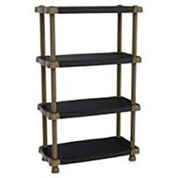ESTANTERIA 88 CM 4 ESTANTES TITANIUM