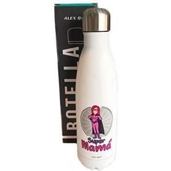 Roymart Botella Acero Inoxidable Thermo Funcion Super Mama 500ml.