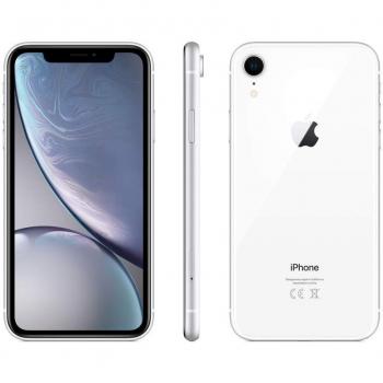 Apple iPhone XR, 64GB, Blanco, Dual SIM, 6.1