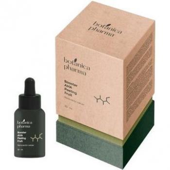 Botanica Pharma Booster AHA Peeling Fruit 30ml - Exfoliante facial con ácido glicólico y frutas, formulación de 30 ml, ideal para renovar la piel y mejorar su textura