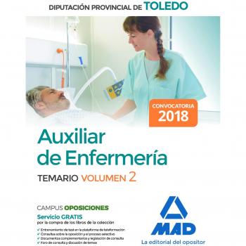 Auxiliar de Enfermería de la Diputación Provincial de Toledo. Volumen 2